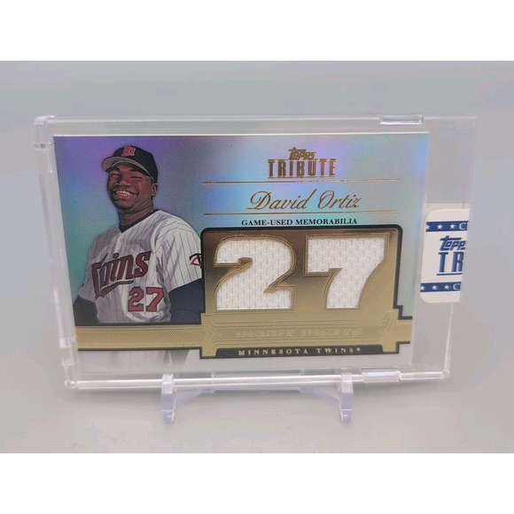 Other - 2012 Topps Tribute - Debut Digits David Ortiz #DD-DO /99 (Game Used Memorabilia)